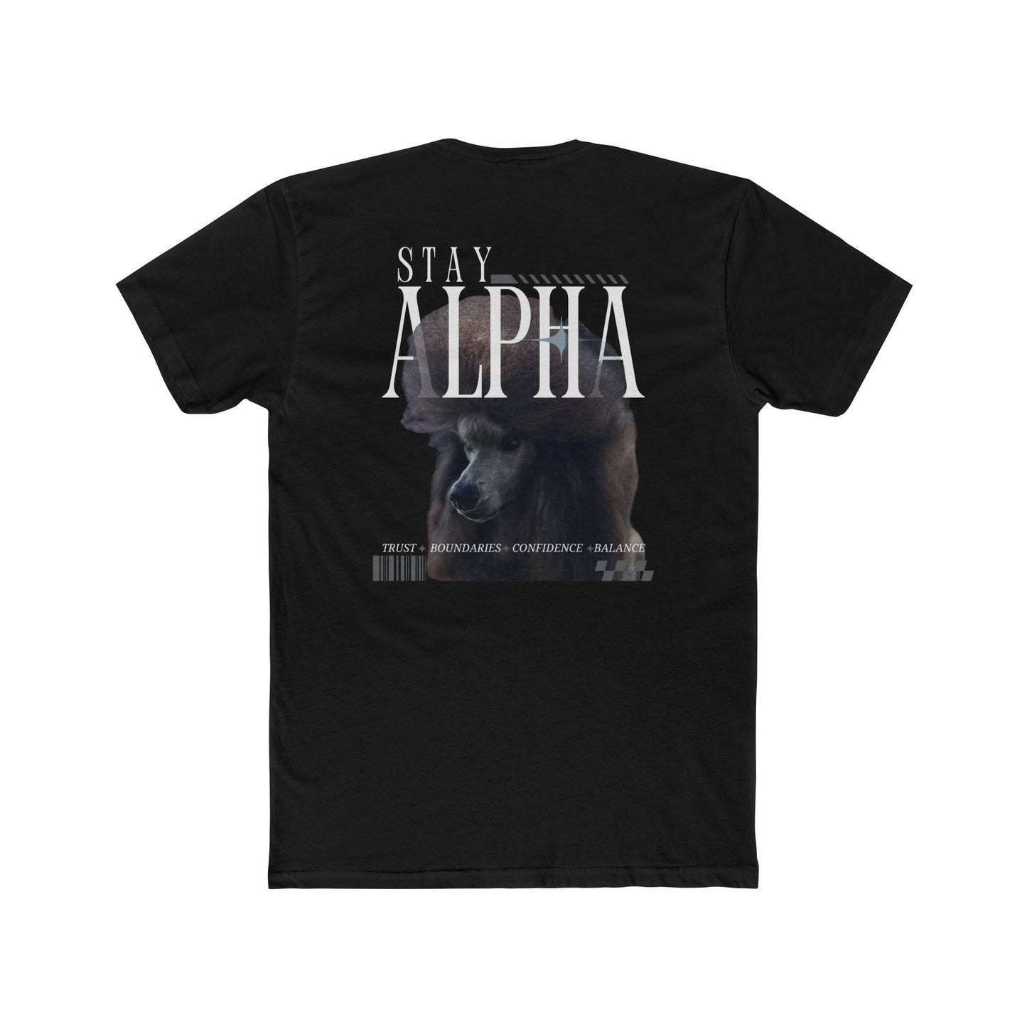 Unisex Cotton Crew Tee - Stay Alpha