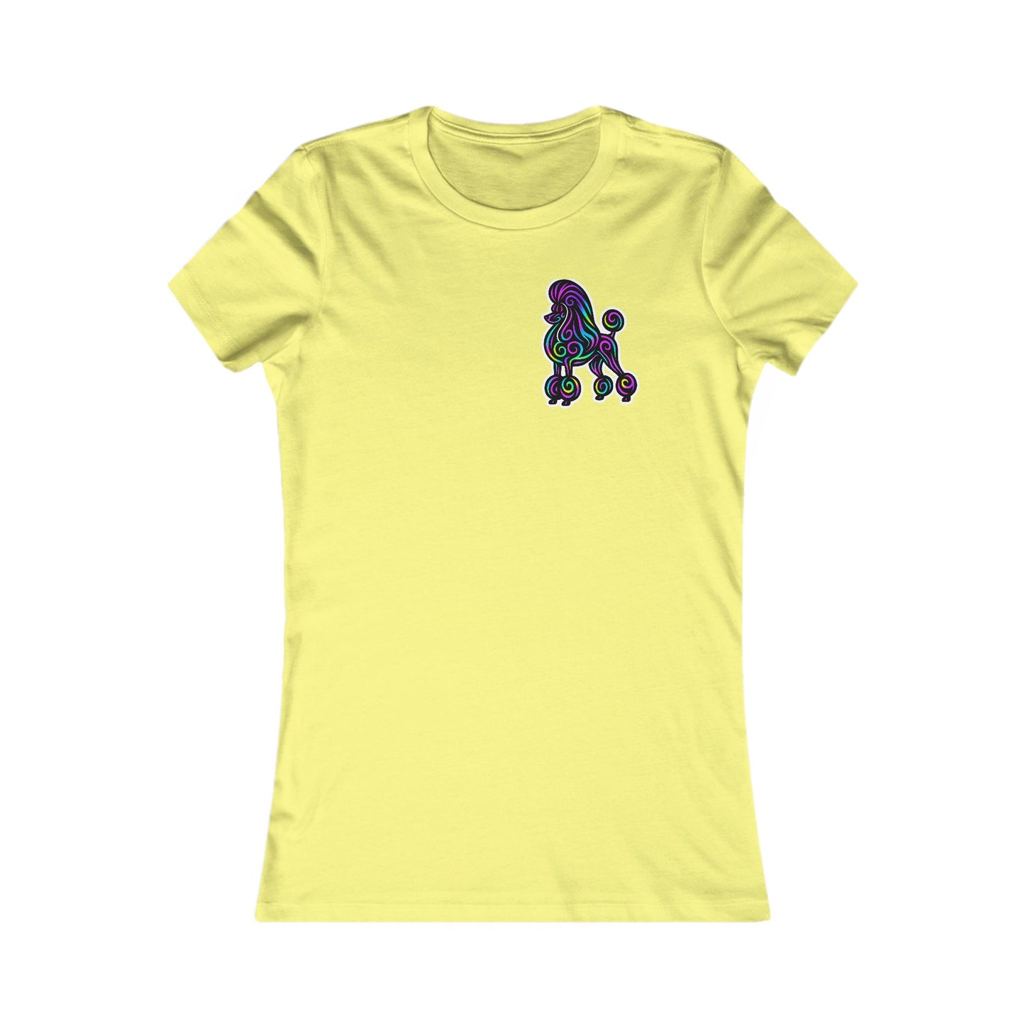 Neon Continental Poodle Women's Tee