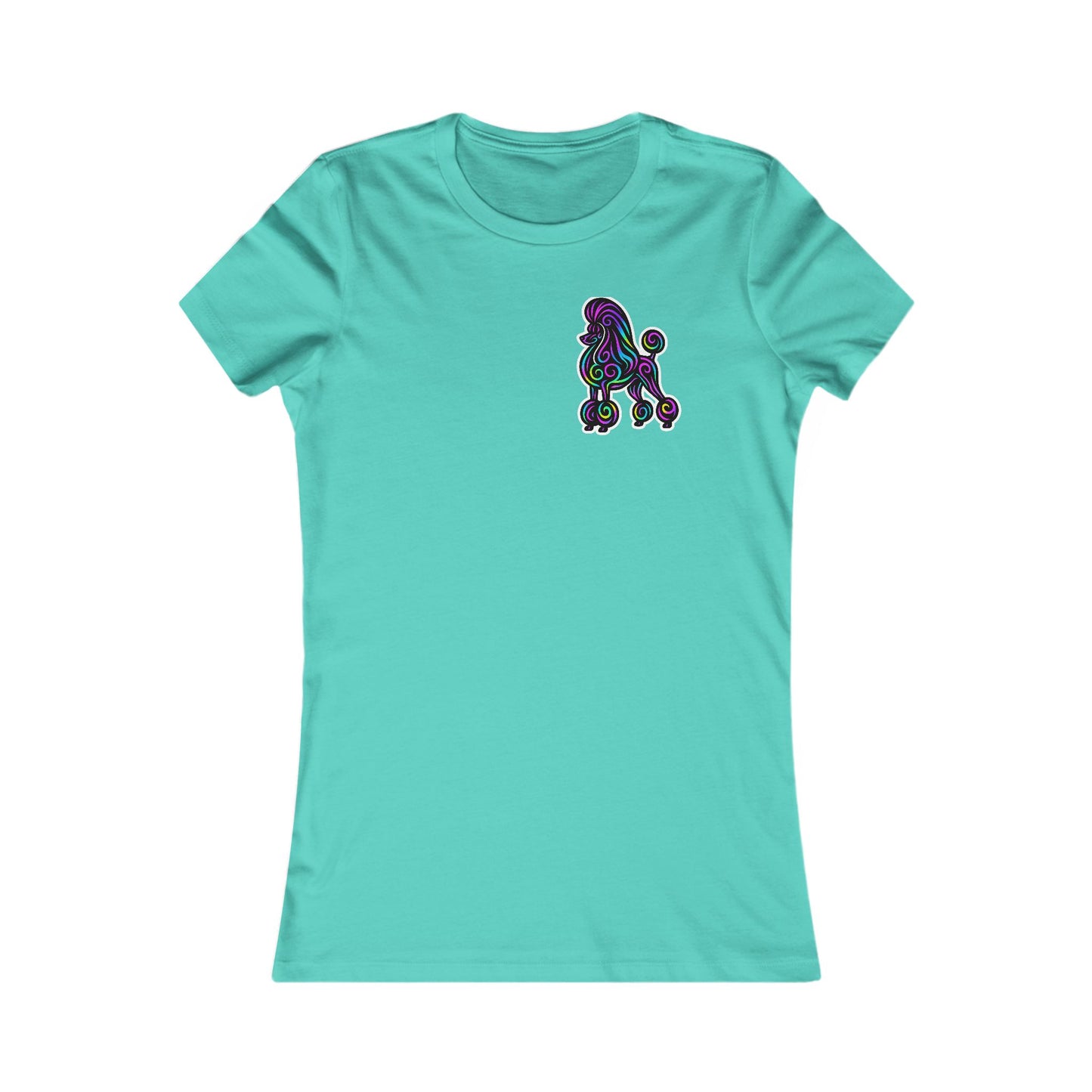 Neon Continental Poodle Women's Tee