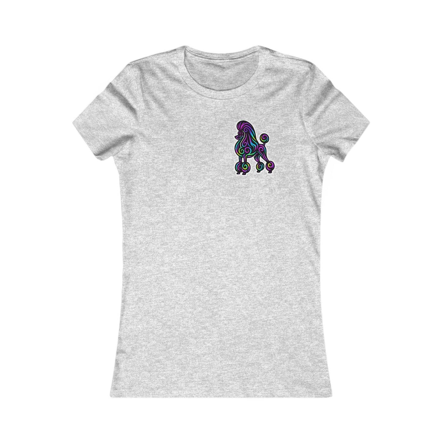 Neon Continental Poodle Women's Tee