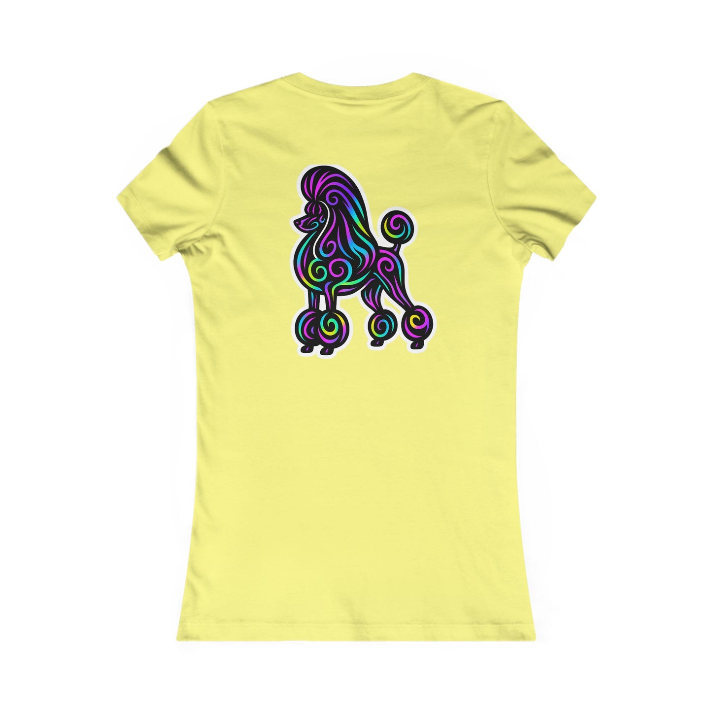 Neon Continental Poodle Women's Tee