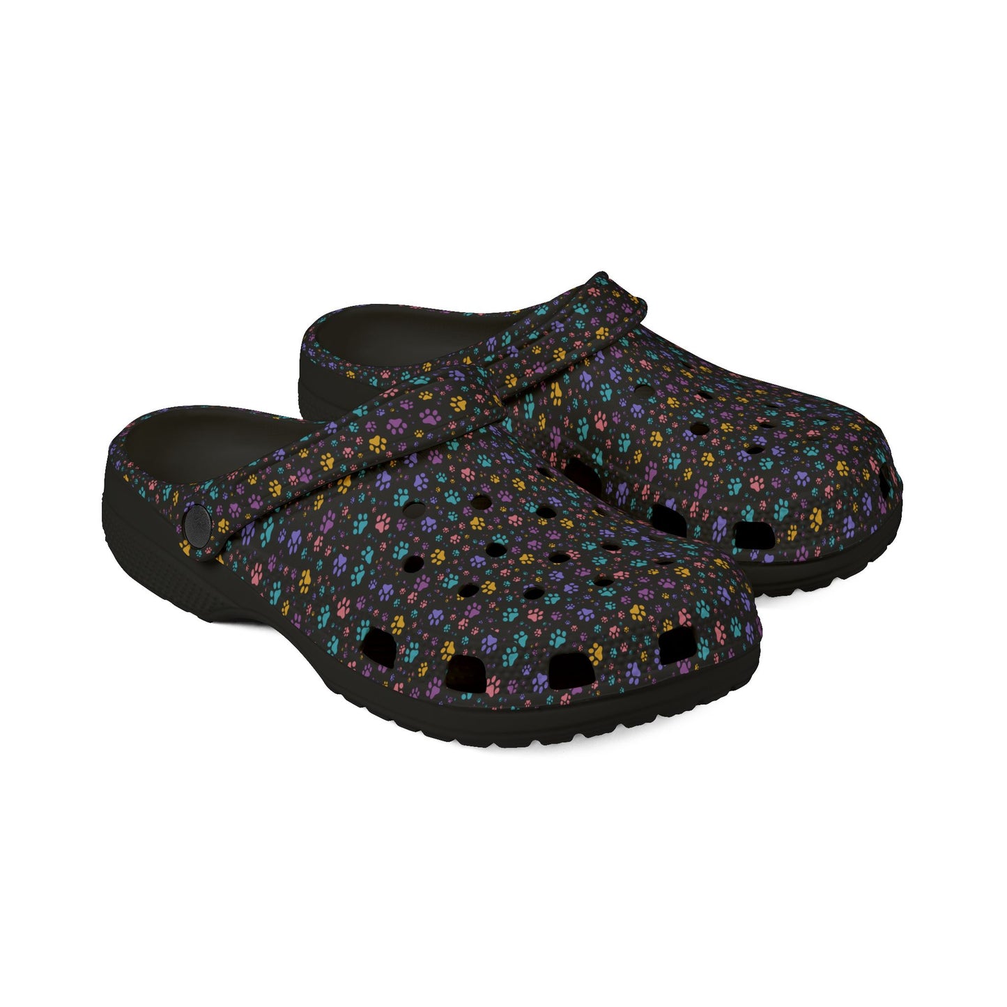 Paw Print Crocs