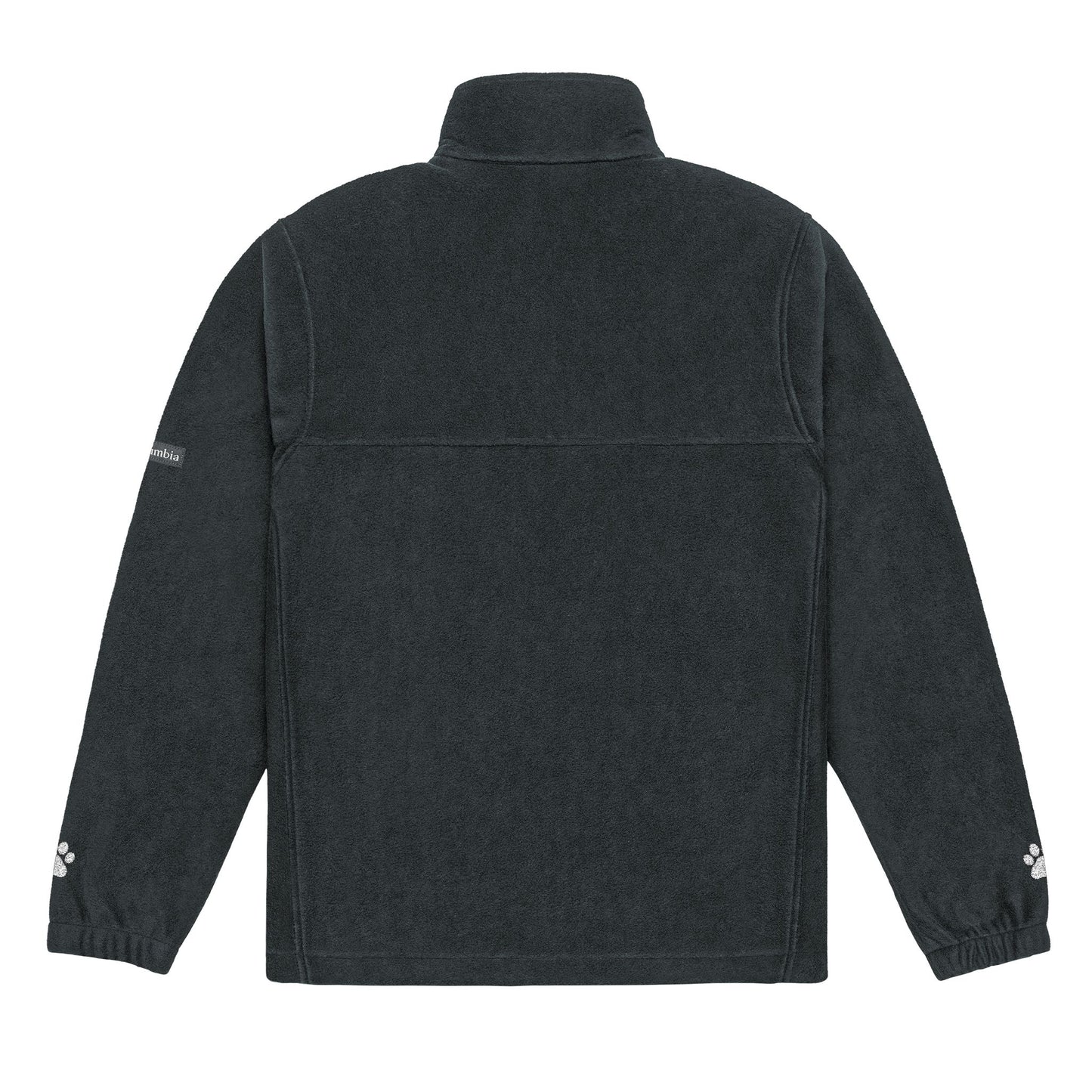 Embroidered Chinese Crested Fleece Jacket