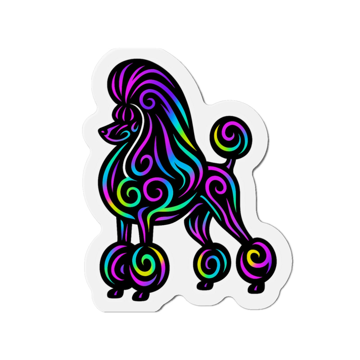 Poodle Magnet