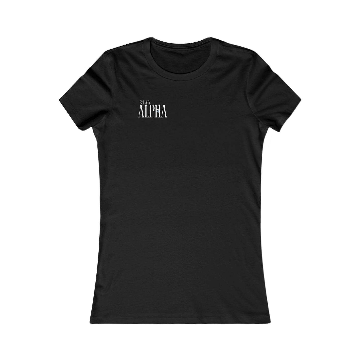 Stay Alpha Women's Fitted Tee