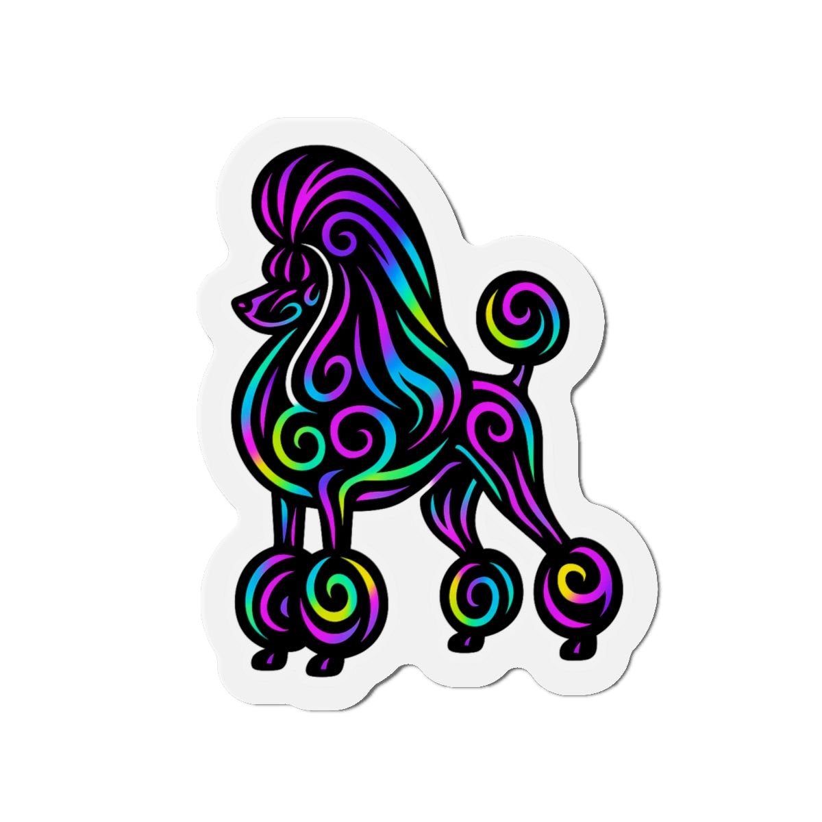 Poodle Magnet