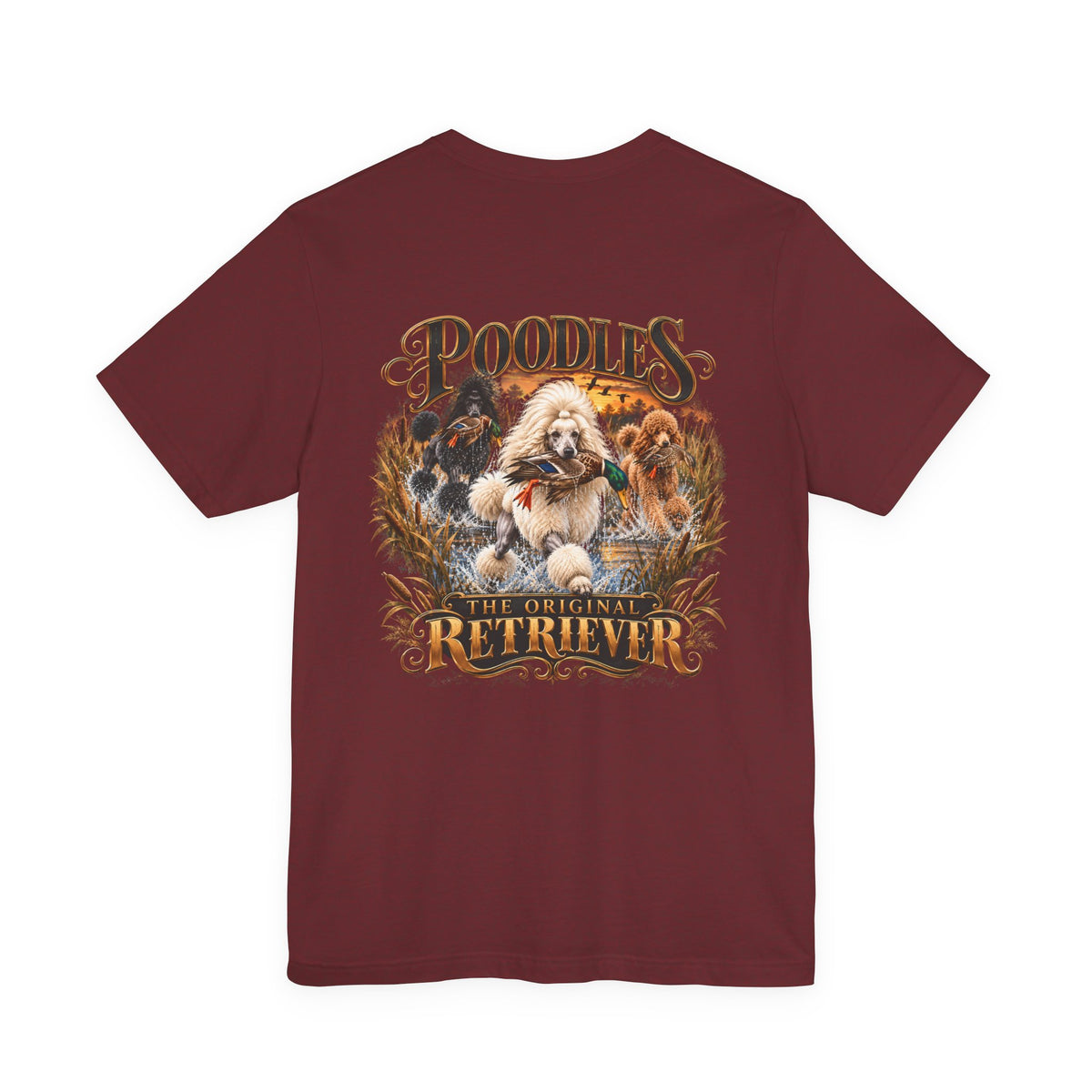 Poodle Retriever - Unisex Jersey Short Sleeve Tee