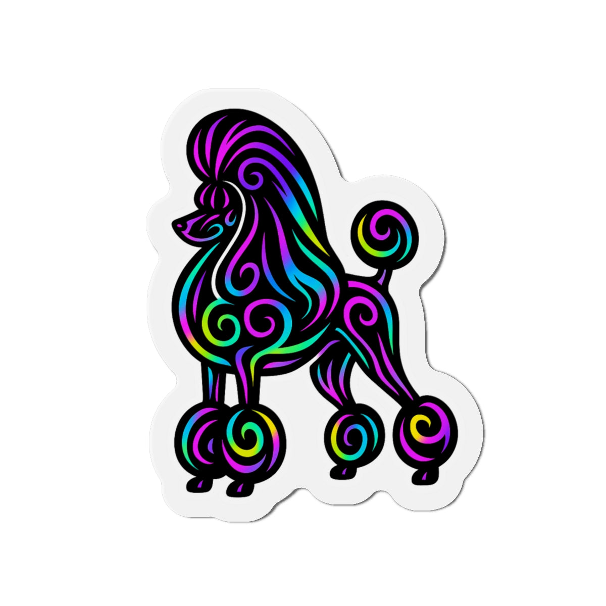 Poodle Magnet