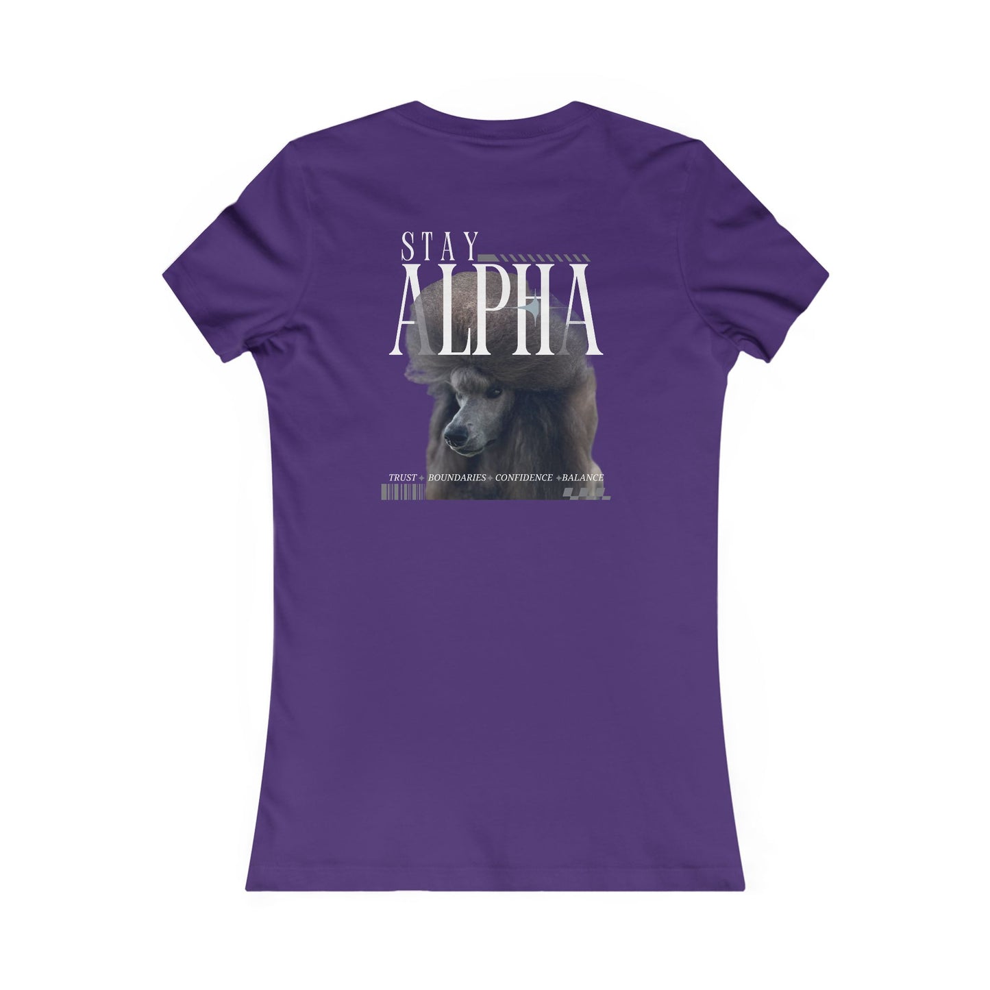 Stay Alpha Women's Fitted Tee
