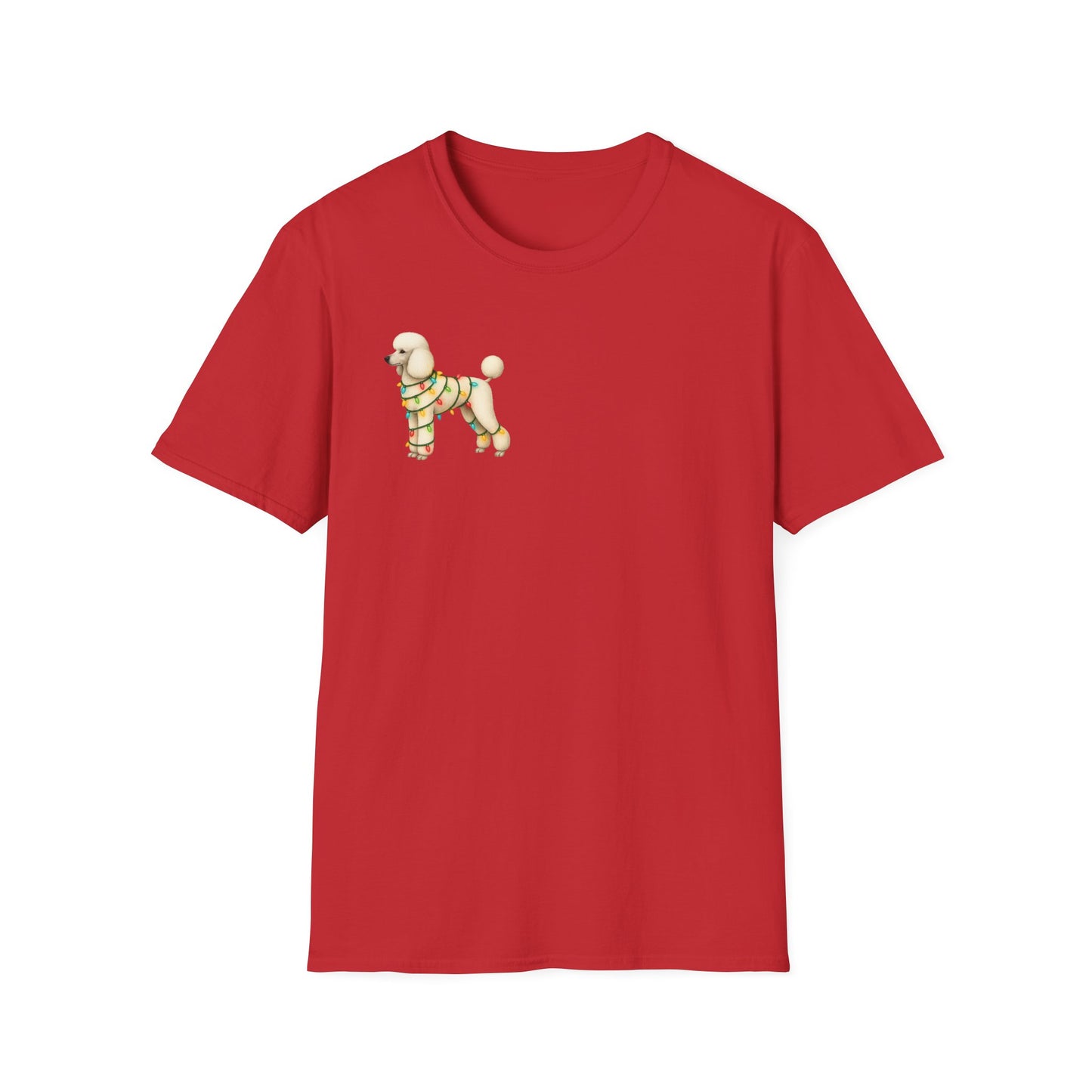 Christmas Poodle T-Shirt