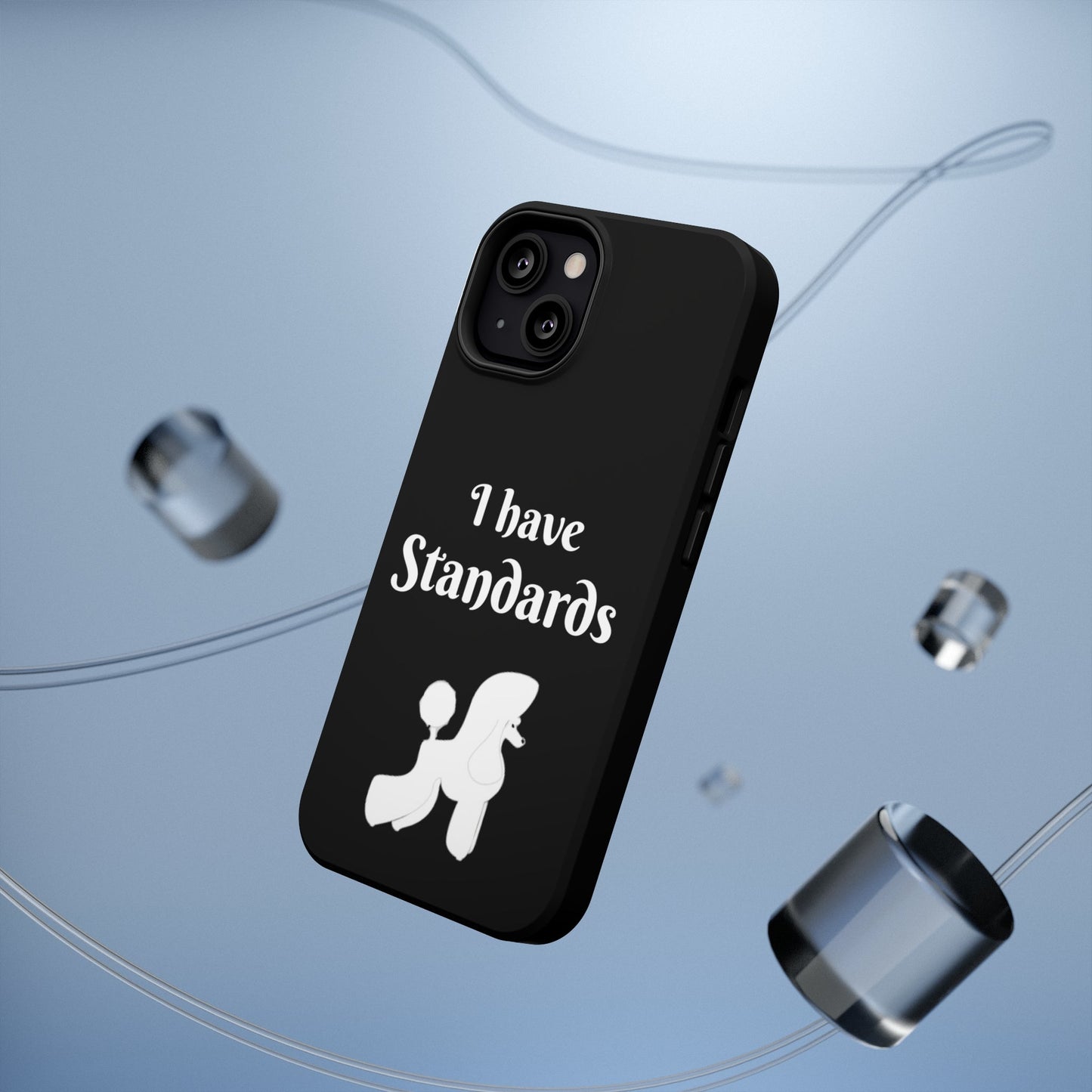 I have Standards - Poodle - Drop Resistant Case for Dog Groomer Cell Phone