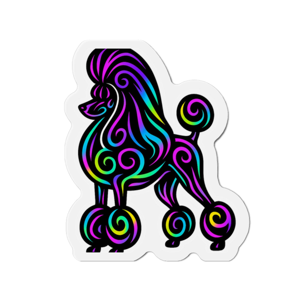 Poodle Magnet