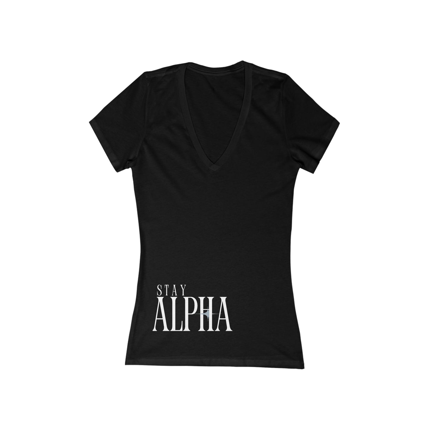 Stay Alpha V-Neck Tee