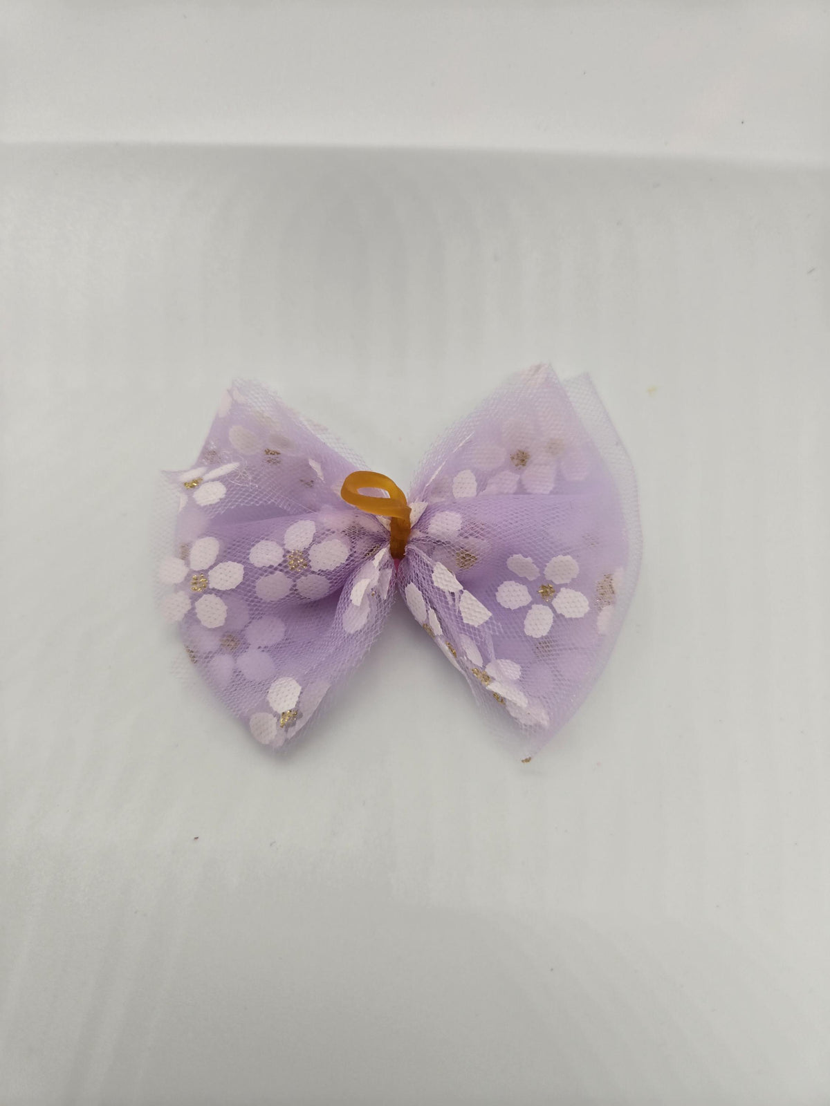 Floral Dog Bows - Set of 10