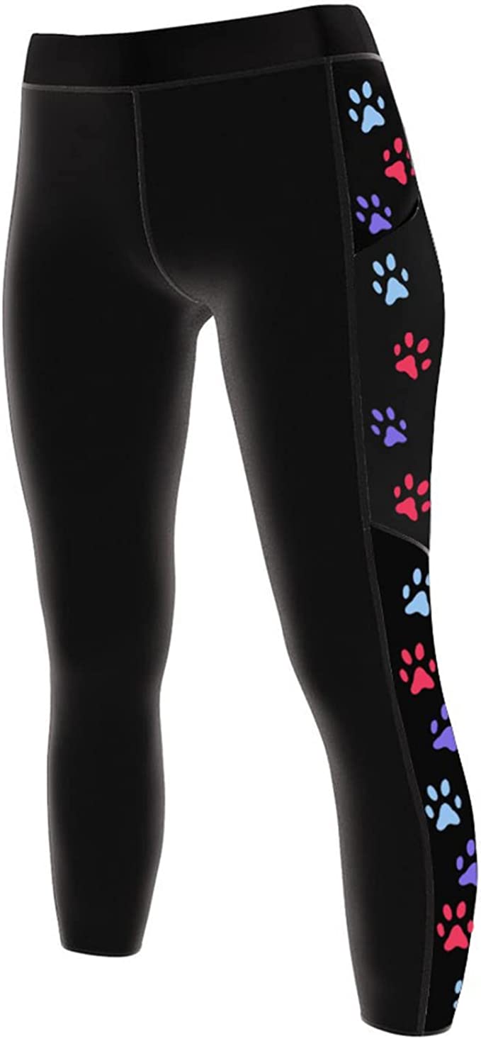 Grooming Leggings - Paw Print