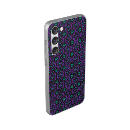 Paw Print Flexi Case Dog Groomer Phone Case for the Dog Lover