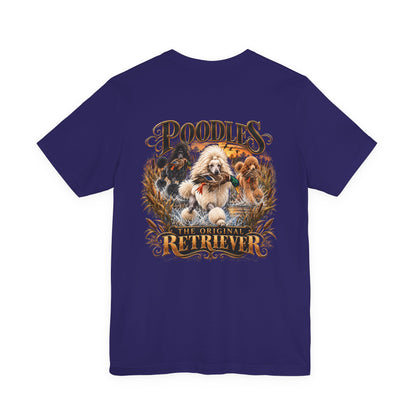 Poodle Retriever - Unisex Jersey Short Sleeve Tee