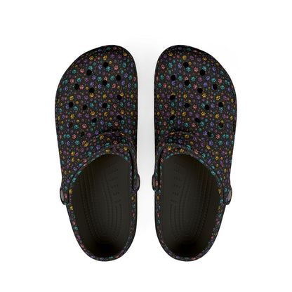 Paw Print Crocs