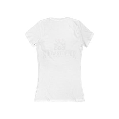 Women's Jersey Short Sleeve Deep V-Neck Tee Show Stoppers