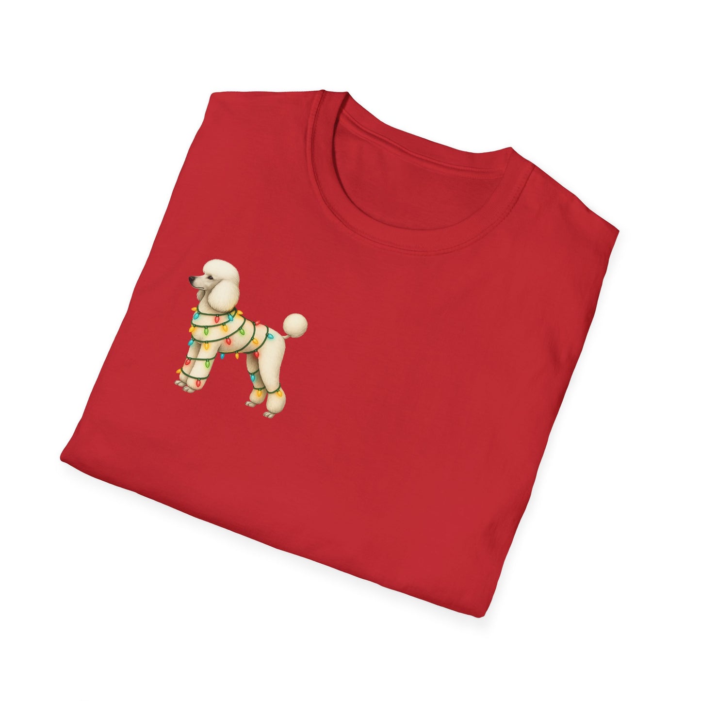 Christmas Poodle T-Shirt