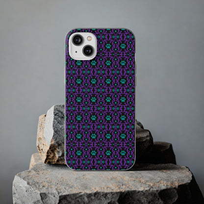 Paw Print Flexi Case Dog Groomer Phone Case for the Dog Lover