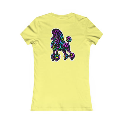 Neon Continental Poodle Women's Tee