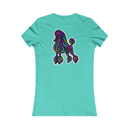 Neon Continental Poodle Women's Tee