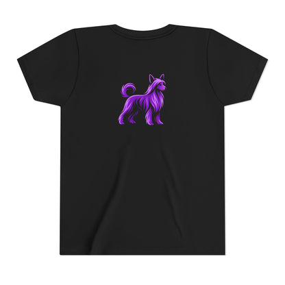 Chinese Crested Powderpuff Youth Tee for Kids and Junior Handlers
