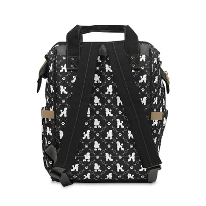 Dog Groomer Travel Bag - Poodle Print