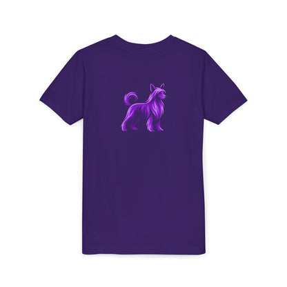 Chinese Crested Powderpuff Youth Tee for Kids and Junior Handlers