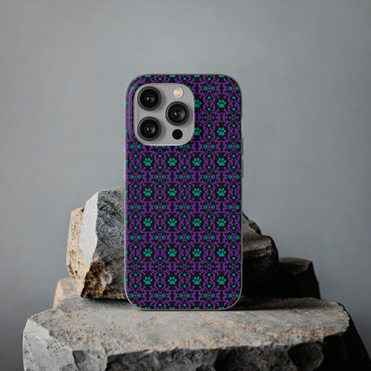 Paw Print Flexi Case Dog Groomer Phone Case for the Dog Lover