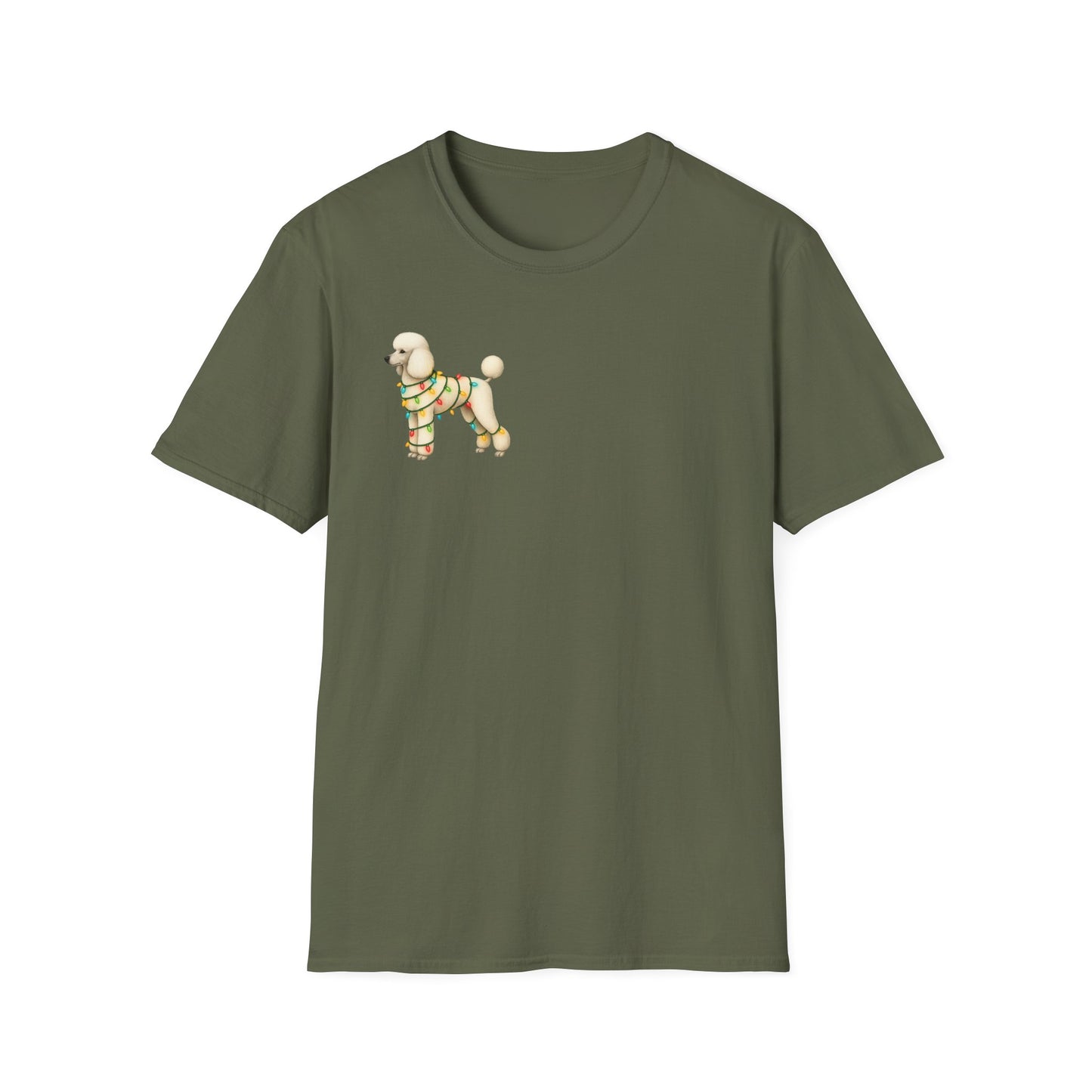 Christmas Poodle T-Shirt