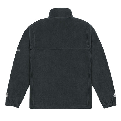 Embroidered Chinese Crested Fleece Jacket