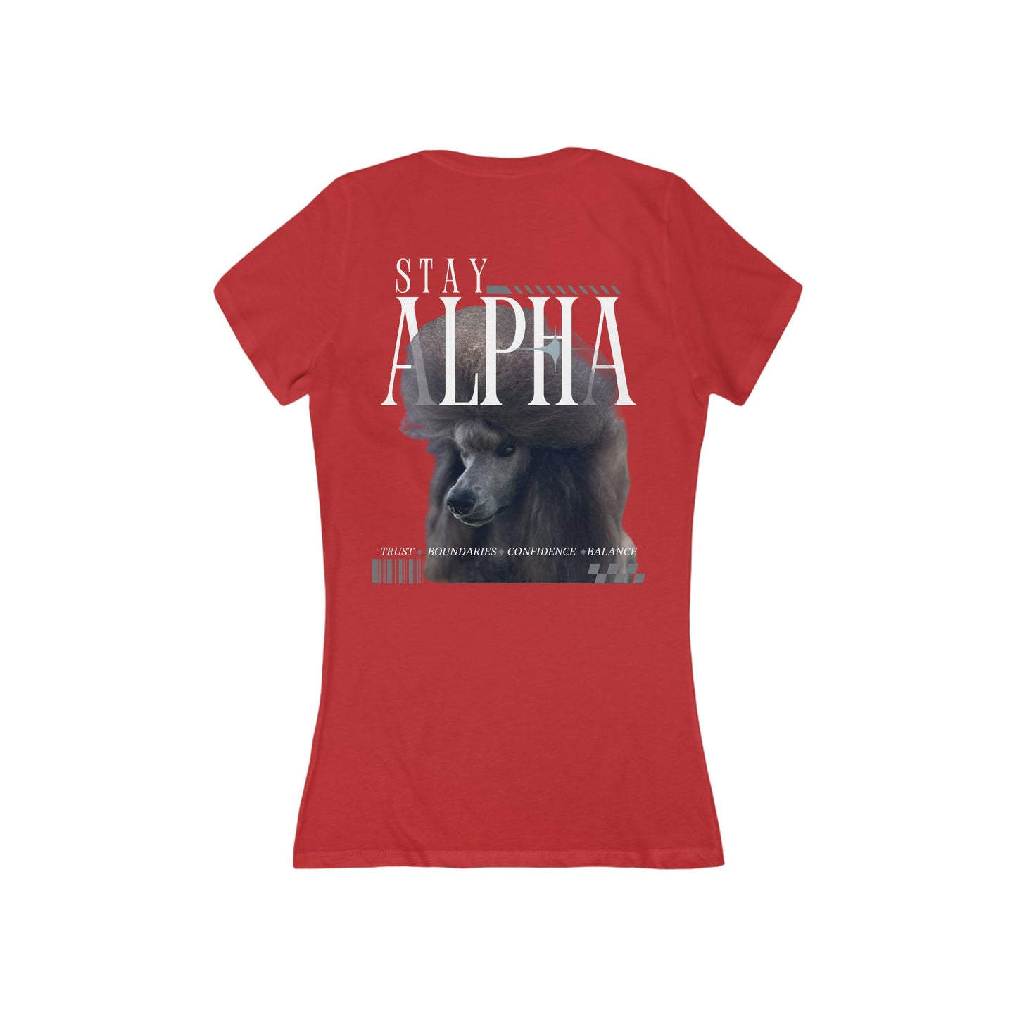 Stay Alpha V-Neck Tee