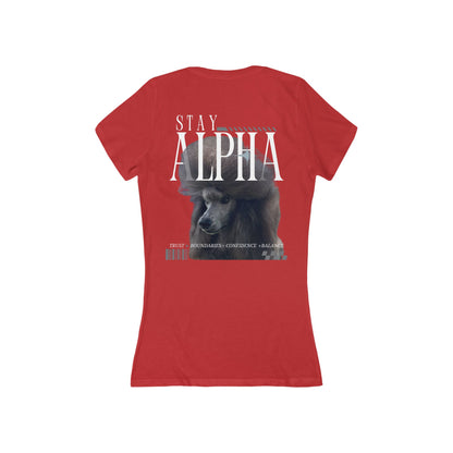 Stay Alpha V-Neck Tee