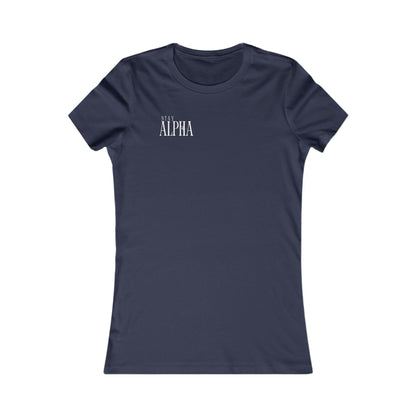 Stay Alpha Women's Fitted Tee