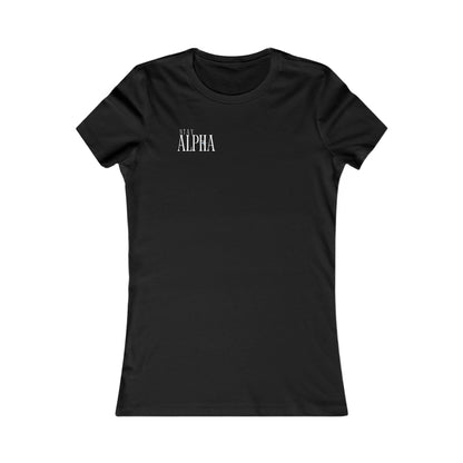 Stay Alpha Women's Fitted Tee