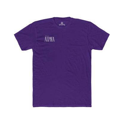 Unisex Cotton Crew Tee - Stay Alpha