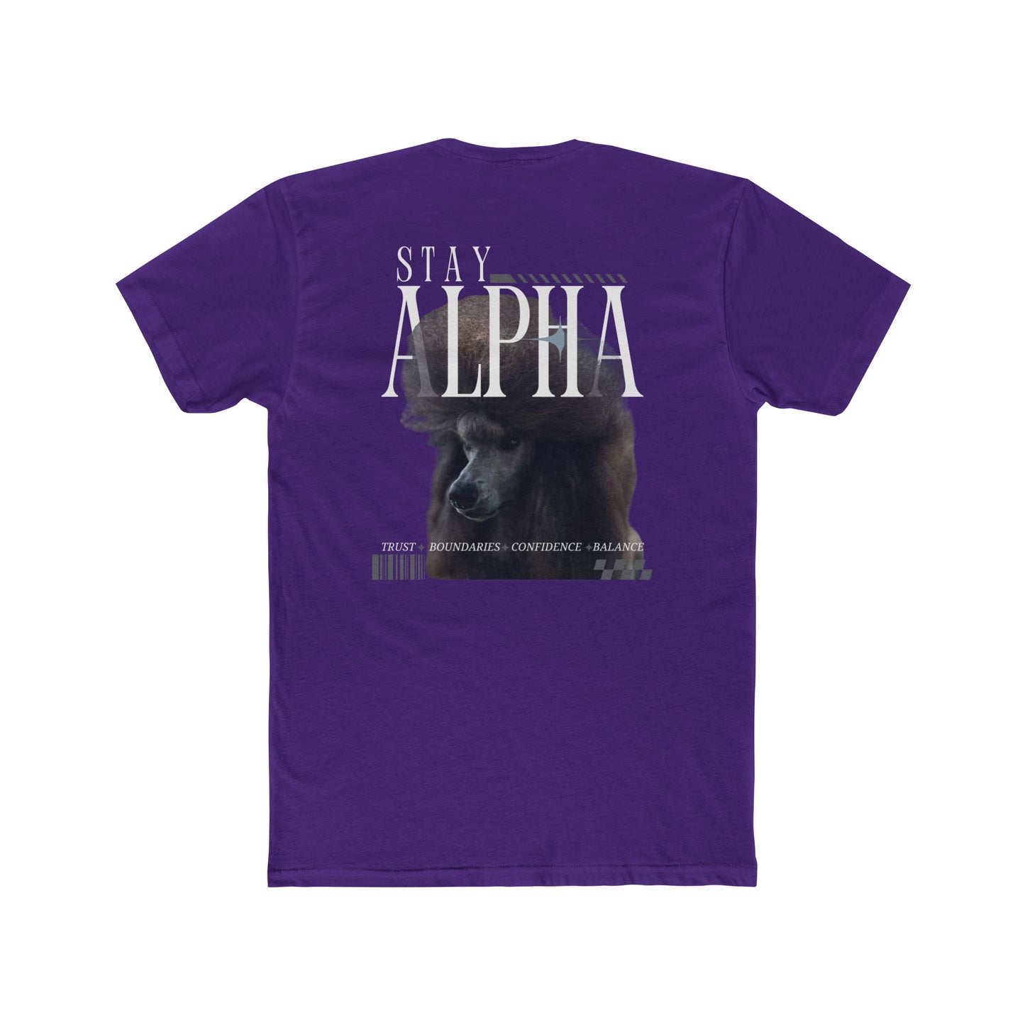 Unisex Cotton Crew Tee - Stay Alpha