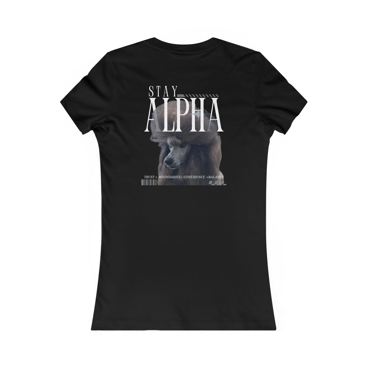 Stay Alpha Women's Fitted Tee