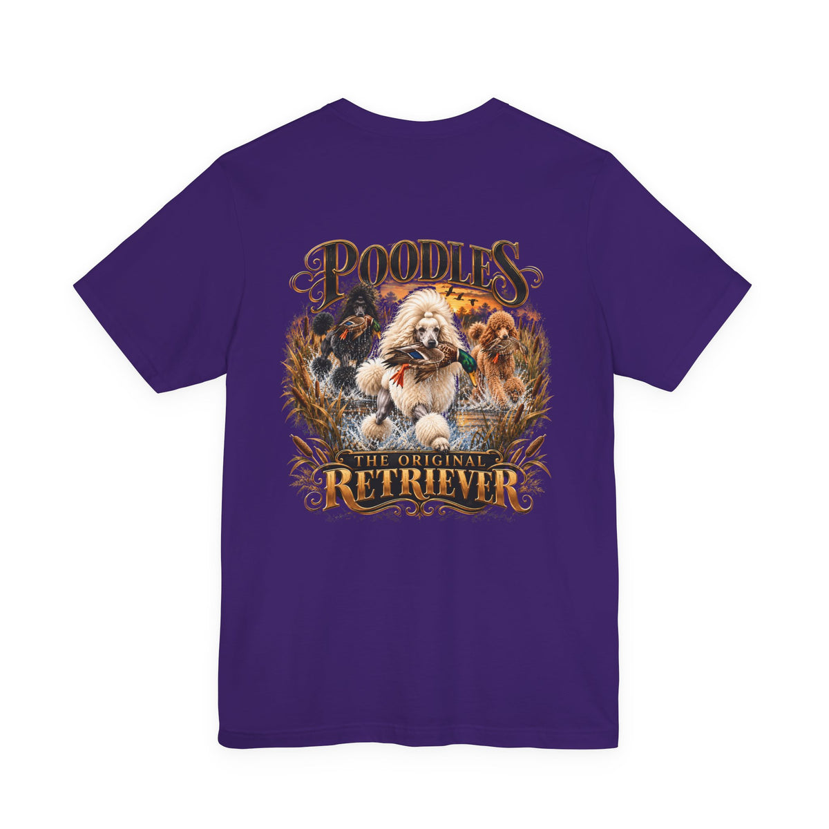 Poodle Retriever - Unisex Jersey Short Sleeve Tee
