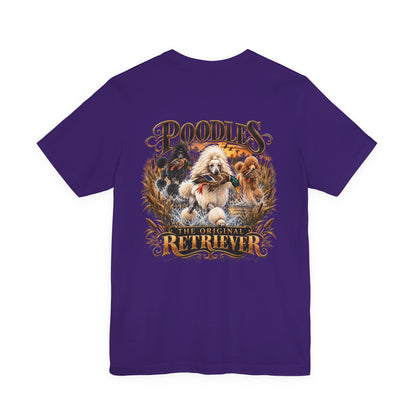 Poodle Retriever - Unisex Jersey Short Sleeve Tee