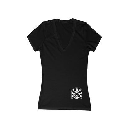 Women's Jersey Short Sleeve Deep V-Neck Tee Show Stoppers
