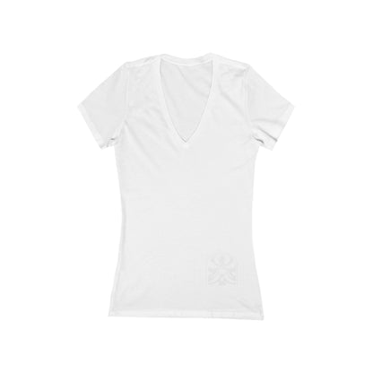 Women's Jersey Short Sleeve Deep V-Neck Tee Show Stoppers
