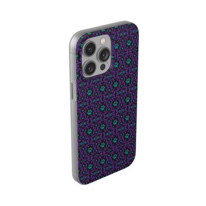 Paw Print Flexi Case Dog Groomer Phone Case for the Dog Lover