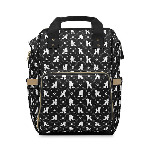 Dog Groomer Travel Bag - Poodle Print