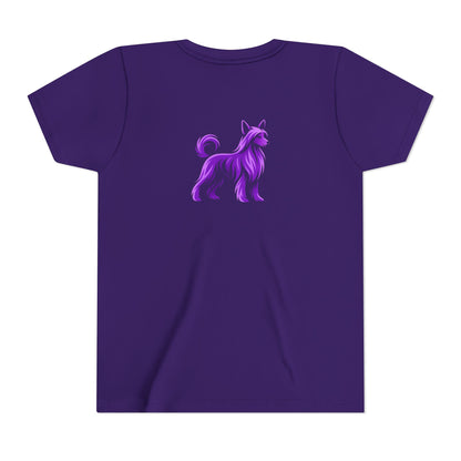 Chinese Crested Powderpuff Youth Tee for Kids and Junior Handlers