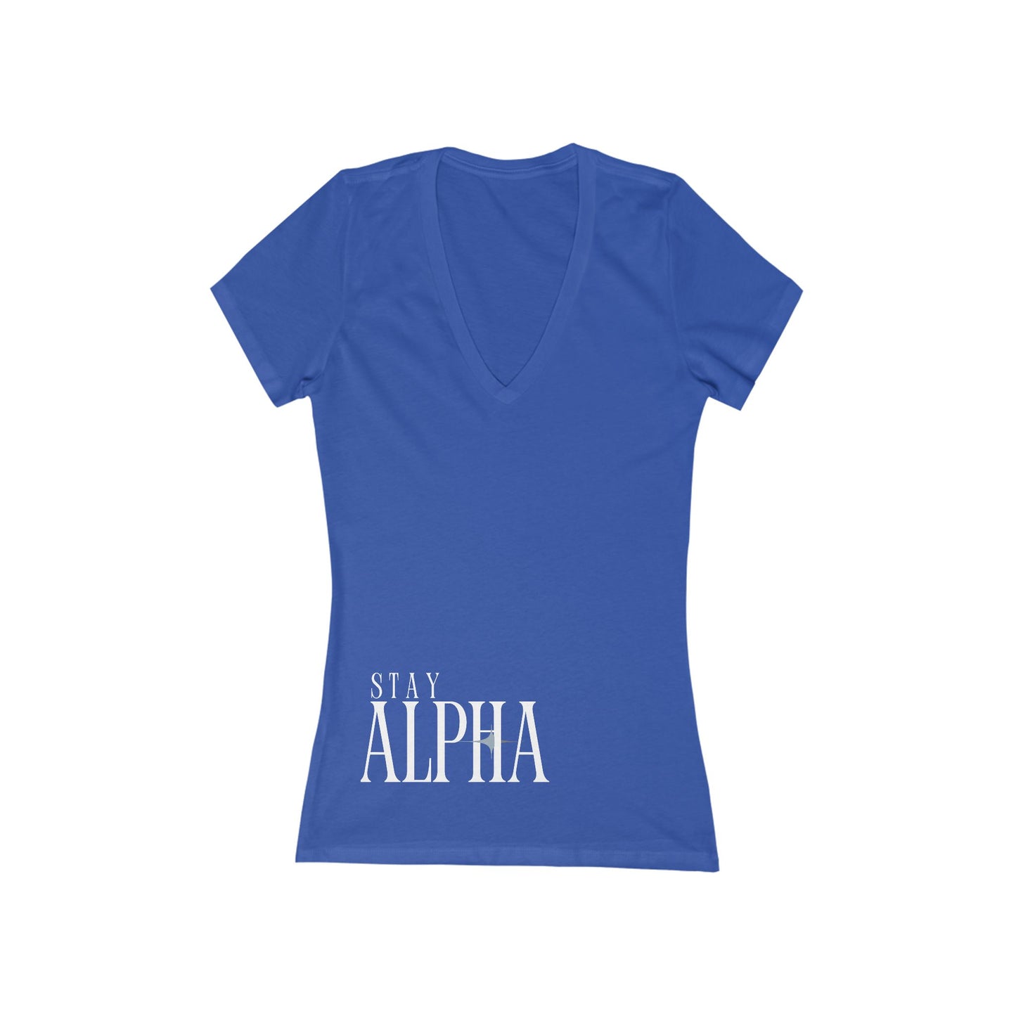 Stay Alpha V-Neck Tee