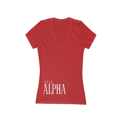 Stay Alpha V-Neck Tee