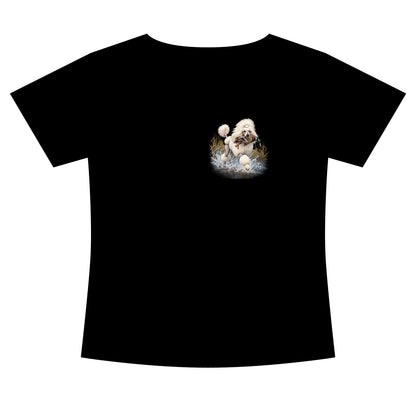 Women's Poodle Retriever - Slim Fit Cotton Polyester T-Shirt